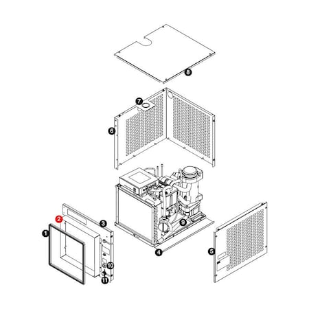 Follett Duct, Air, 425A 01068188
